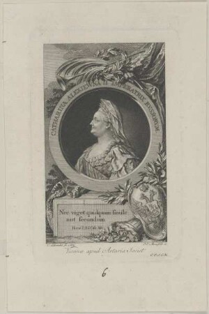 Bildnis der Catharina Alexiewna II