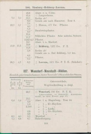 107. Wunstorf - Neustadt - Ahlden.