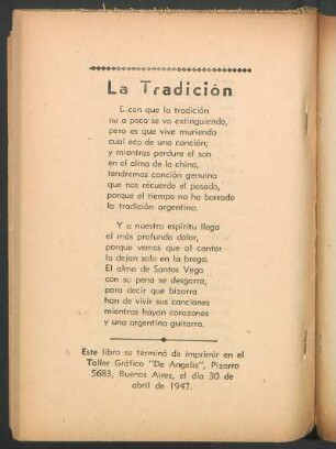 La Tradición
