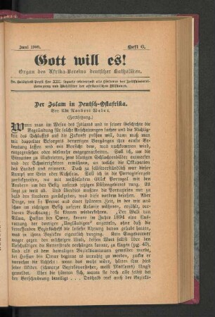 Juni 1909. Heft 6.