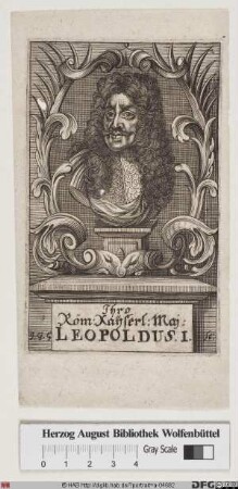 Bildnis Leopold I., römisch-deutscher Kaiser (reg. 1658-1705)