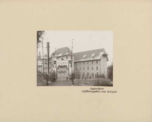 Eröffnungsfeier der Heilstätte Luisenheim in Nordrach-Kolonie am 30.10.1905