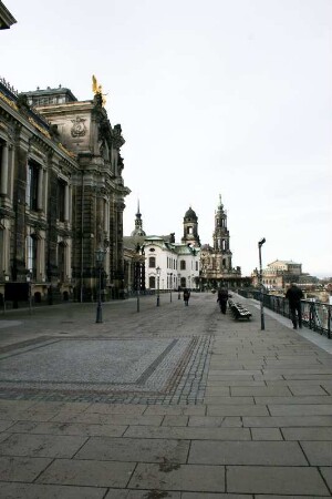 Dresden: Brühlsche Terrasse