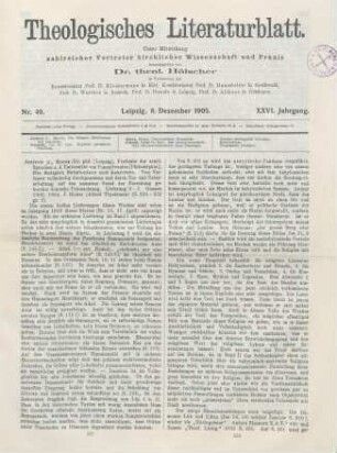 577-579 [Rezension] Jastrow, Morris, Die Religion Babyloniens und Assyriens
