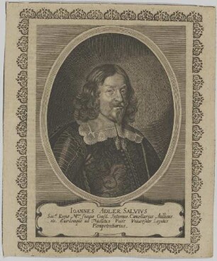 Bildnis des Ioannes Adler Salvius