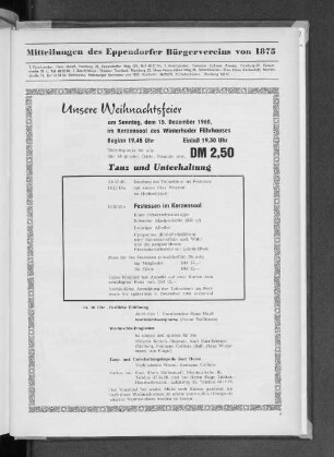 Weihnachtsfeier