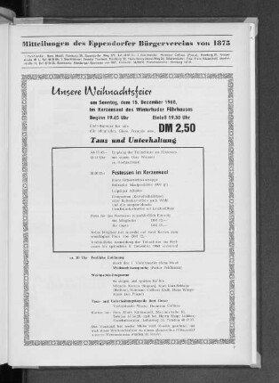 Weihnachtsfeier