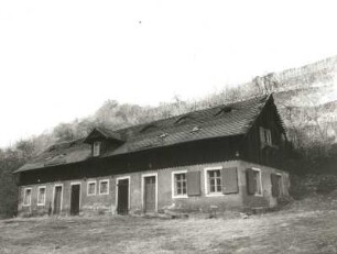 Cossebaude, Talstraße 62. Weingut (1786/1800). Wohnhaus