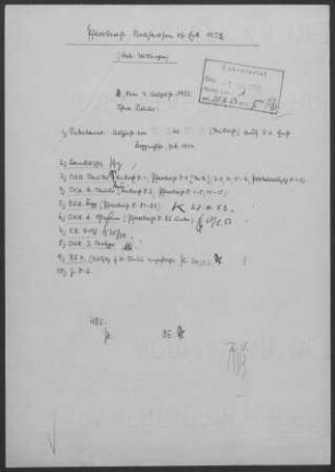 Neuhausen/Eck: Visitationsbericht mit Pfarrbericht 1952