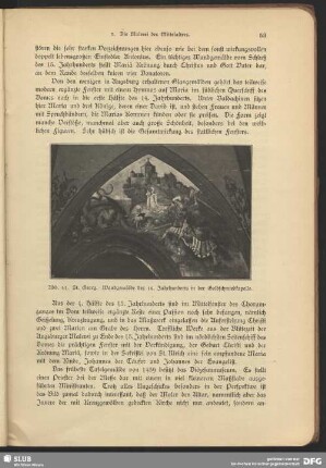 St. Georg Wandgemälde des 16. Jahrhunderts in der Goldschmiedkapelle