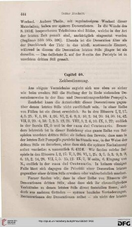 Capitel 40. Zeitbestimmung
