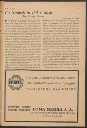 La Sugestión del Campo