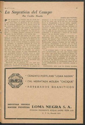 La Sugestión del Campo