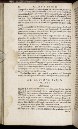 Actio nona. - Actio decimatertia.