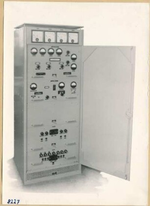 UKW - Tonsender 250 W, Frontseite; Foto 1953