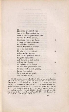 Der arme Heinrich : Und die Büchlein