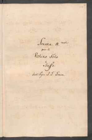 Sonaten; vl, b; h-Moll; GraunWV Av:XVII:51