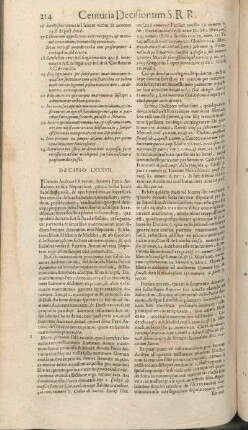 Decisio LXXXVII