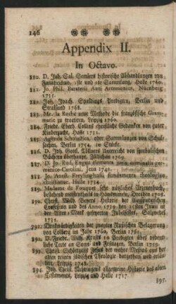 Appendix II.