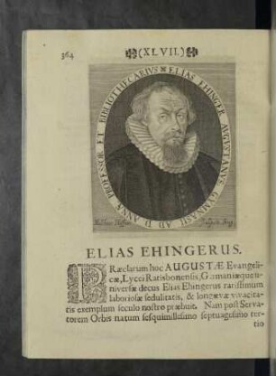 Elias Ehingerus.