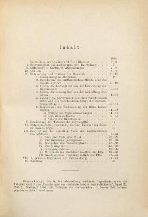 Die geographische Verteilung der Niederschläge im nordwestlichen Deutschland