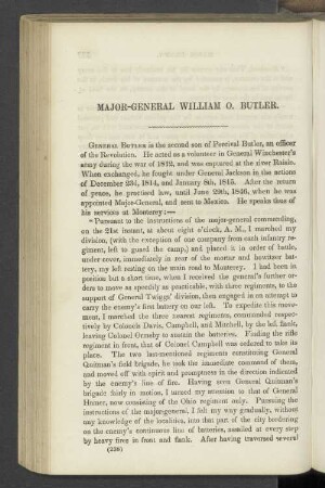 Major-General William O. Butler