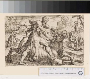 Herakles und der Stier des Poseidon