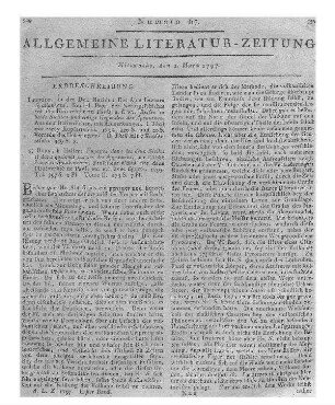 Mangelsdorff, K. E.: Hausbedarf aus der allgemeinen Geschichte der alten Welt für seine Kinder von zwölf bis fünfzehn Jahren, allenfalls auch etwas darüber. T. 4. Halle, Leipzig: Ruff 1797