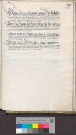 Grafen Georg und Eberhard von Erbach
