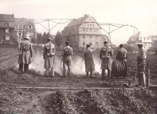 Foto Vorrichtung zum Spritzen von mehreren Reihen