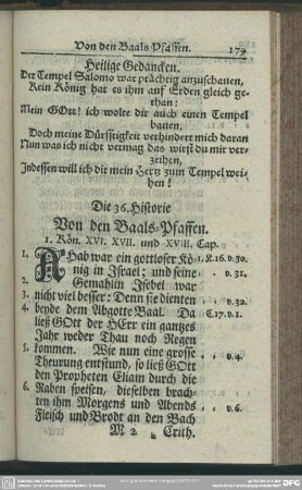 Die 36. Historie. Von den Baals-Pfaffen