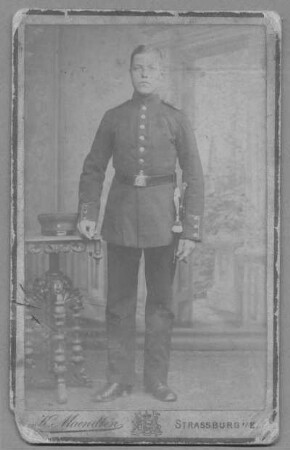 Wilhelm Peters in Uniform