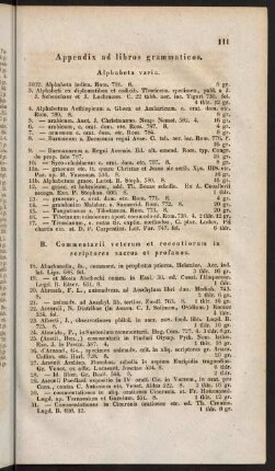 Appendix ad libros grammaticos.