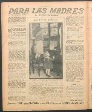 Las madres y los recién nacidos