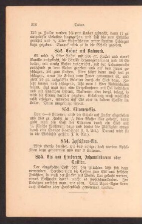 853. Citronen-Eis.
