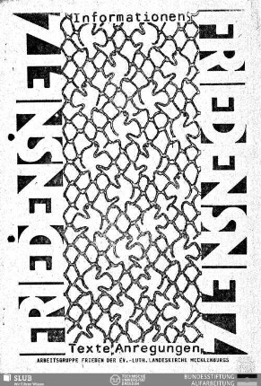 1987,5: Friedensnetz : Informationen, Texte, Anregungen