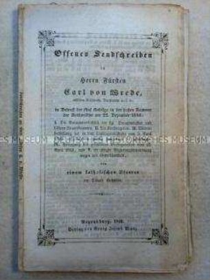 Rede zu verschiedenen Themen vor der Hohen Kammer der Reichsräte