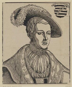 Bildnis des Herzog Johann Ernst von Sachsen-Coburg