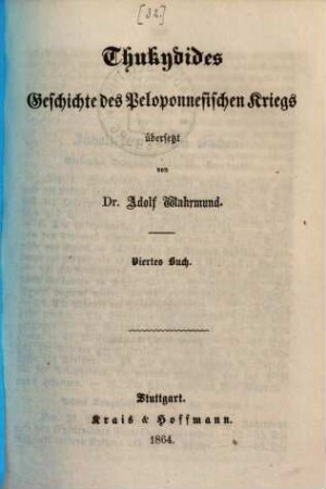 Geschichte des Peloponnesischen Kriegs, 4.. Viertes Buch