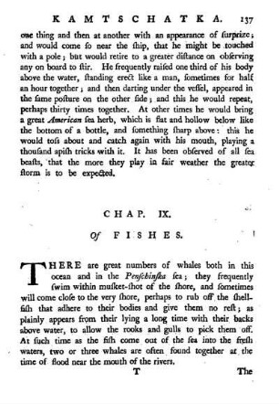 Chap. IX. Of fishes