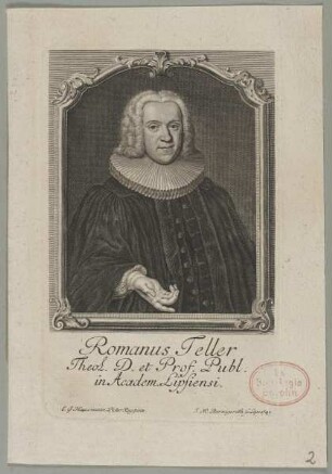 Bildnis des Romanus Teller