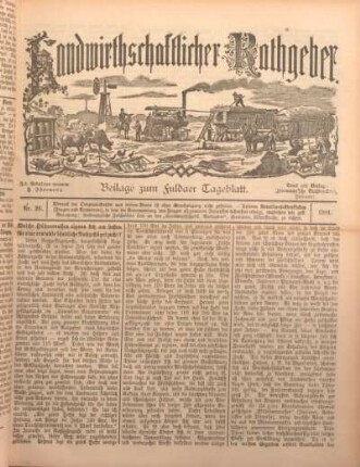 26: Beilage vom Montag, 16. Dezember 1901