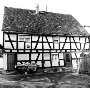 Fachwerkwohnhaus; Babenhausen, Gersprenzstraße 26