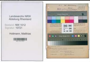 Entnazifizierung Matthias Holtmann , geb. 08.12.1898 (Gemuesehaendler)