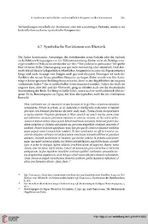 6.2 Symbolische Funktionen von Rhetorik