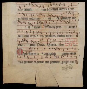 Antiphonale (Fragment)