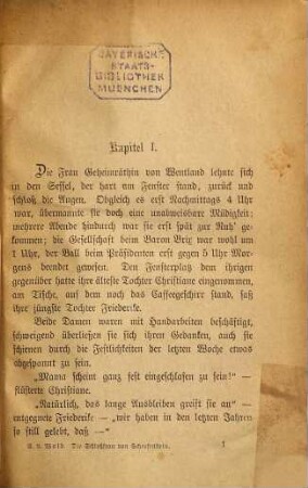 Die Schlossfrau von Scharfenstein : Roman von E. von Wald-Zedtwitz