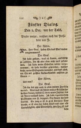 116-167, Fünfter Dialog