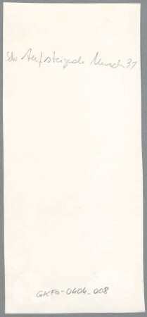 Emporsteigendes Menschenpaar, 1931/32, Gips