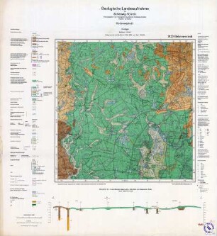1923 Hohenwestedt, Geologische Landesaufnahme von Schleswig-Holstein